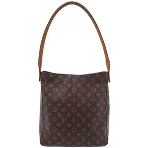 Louis Vuitton Monogram Looping Brown Shoulder Bag